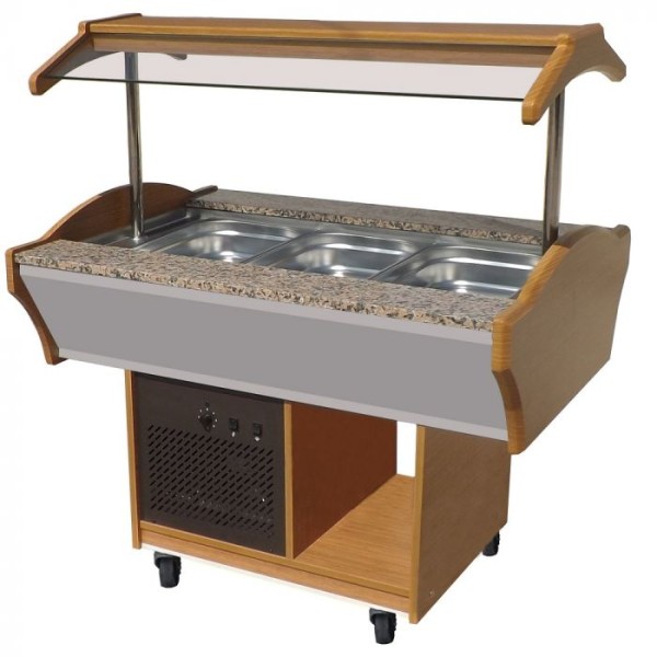 Refrigerated Serving Table GN 3/1