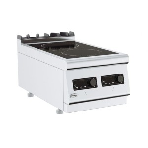 Indukcijas plīts, 2 sildvirsmas, 7 kW, Base 700, 7178.0330, Combisteel