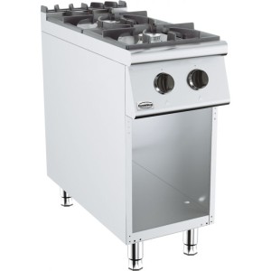 Dujinė viryklė su stovu, 2 kaitvietės, Base 900, 7178.3000, Combisteel