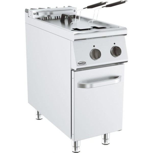 Electric fryer with stand