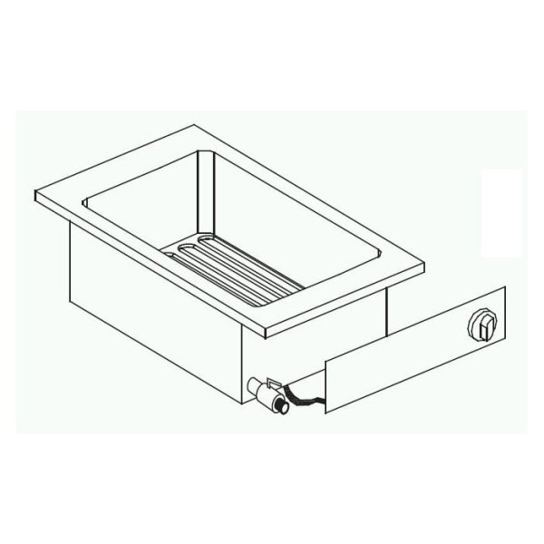 built-in electric fryer