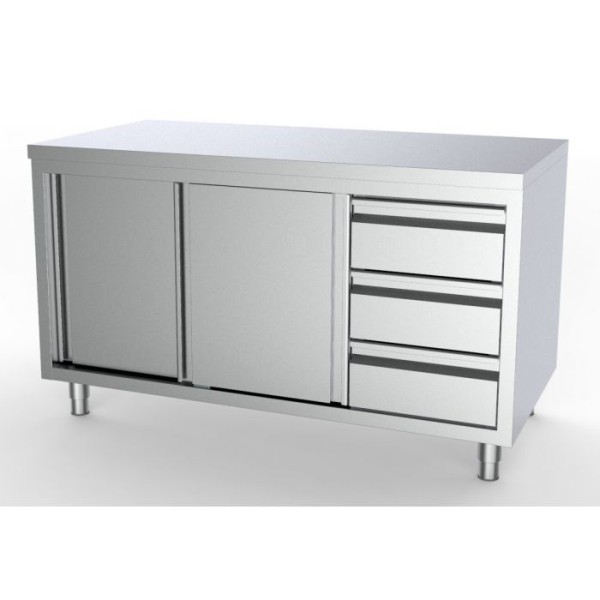 Stainless steel cabinet