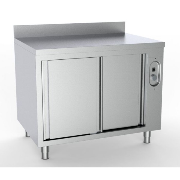 Heated cabinet