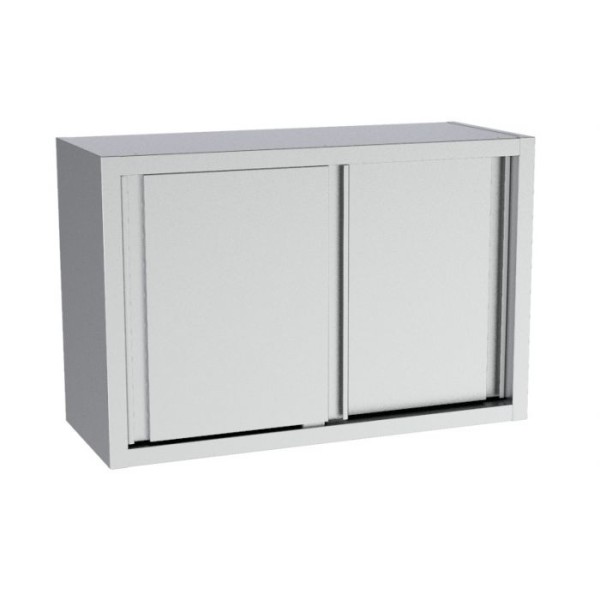 Wall cabinet with sliding doors