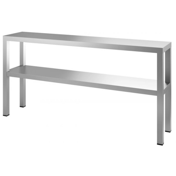 Freestanding shelf on the table