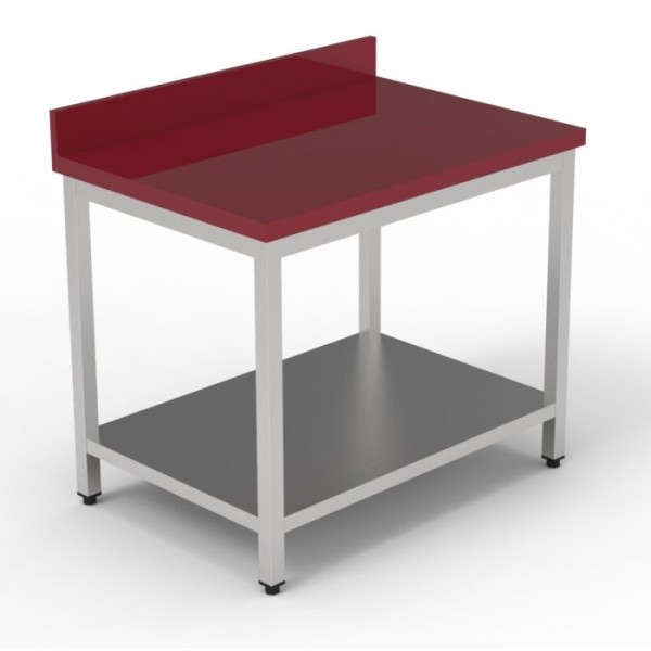 Cutting Table with Shelf