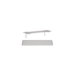 Nerūsējošā tērauda stieņu plaukts ar turētājiem, 1200x300x20 mm, 7419.0302, Combisteel