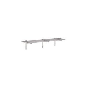 Nerūdijančio plieno strypinė lentyna su laikikliais, 2000x300x20 mm, 7419.0310, Combisteel