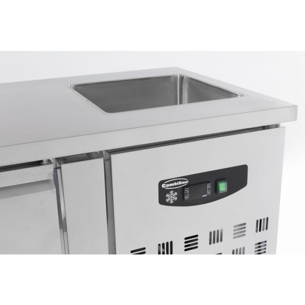 Refrigerated Table with Sink