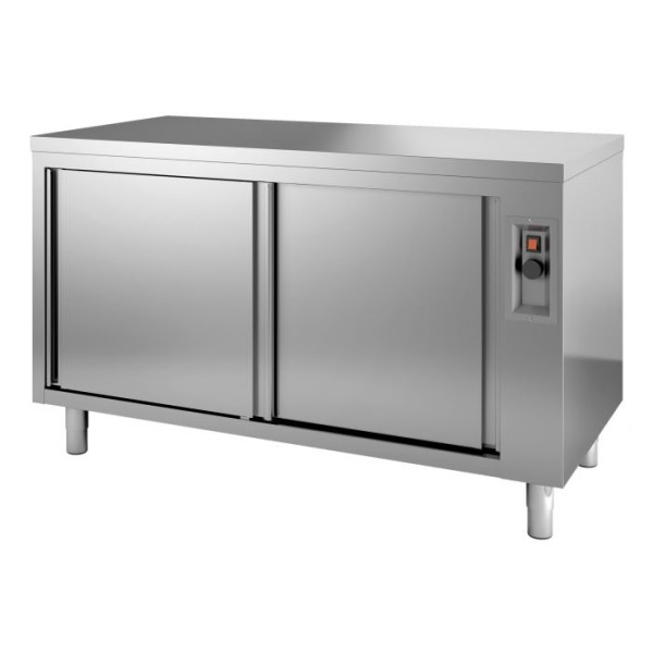 Heated cabinet
