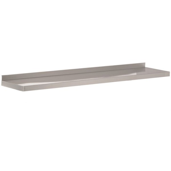 Stainless steel wall shelf