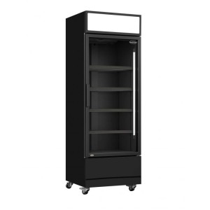 Refrigerator fcu-370 bl, glass doors, 360 l, 7455.2104, Combisteel