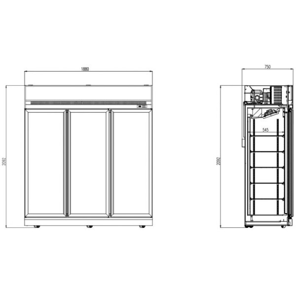 Refrigerator INS-1530R