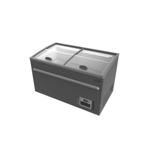 Commercial freezer 1450, grey, 530 l, automatic defrost, 7455.2665, Combisteel