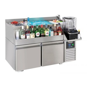 Cooling table - bartender workstation, 2 doors, 7489.6000, Combisteel