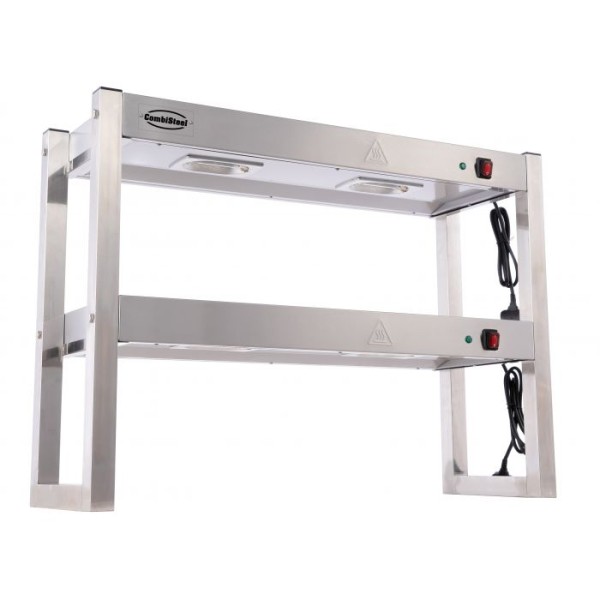 Heated shelf