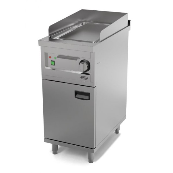 Electric griddle with stand