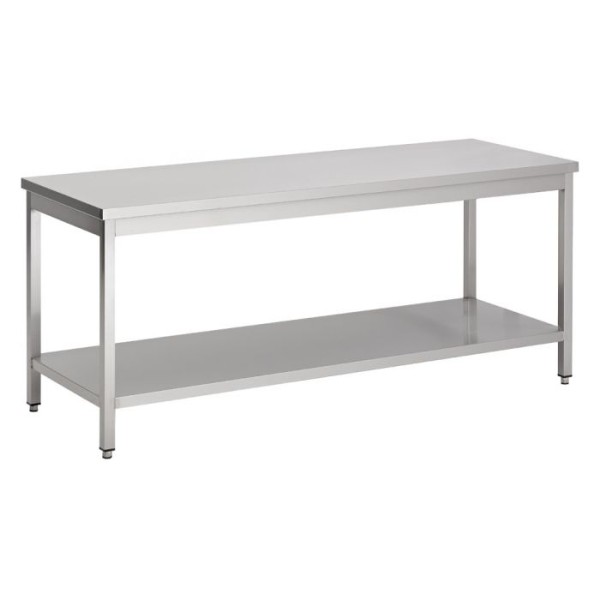 Stainless steel table
