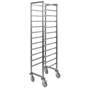 Stalų aptarnavimo vežimėlis, 16 x GN 1/1, 385x530x1800 mm, 7819.0010, Combisteel