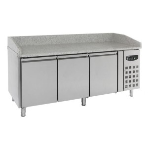 Pizza table, 3 doors, 2025x800x1000 mm, 7950.0044, Combisteel