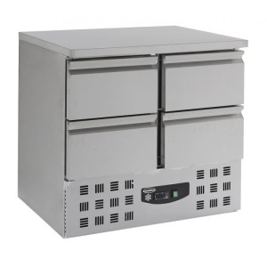 Refrigerated table, 4 drawers, 7950.0110, Combisteel