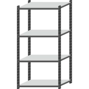 Stelažas, 100 kg, 1000x400x2000 mm, GCE, PROMAG