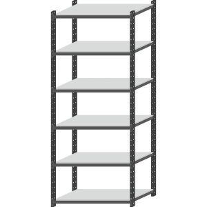 Stelažas, 80 kg, 1000x600x2000 mm, GCE, PROMAG