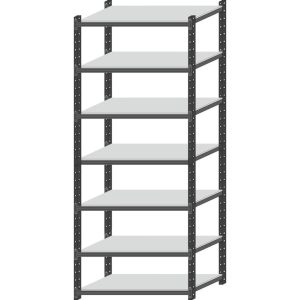 Stelažas, 70 kg, 1000x600x2500 mm, GCE, PROMAG