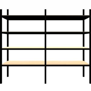 Stelažas, 100 kg, 1000x600x2000 mm, GCE, PROMAG