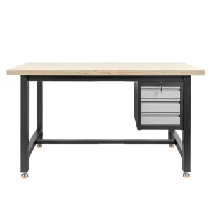Darbo stalas su įrankių spintele ir 3 stalčių sistema, 1500x750x800 mm, MPP001398, Mega-M